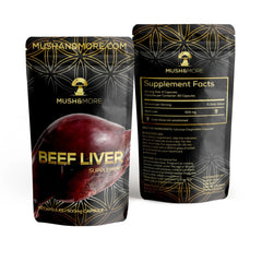 Beef Liver | Natuurlijk Supplement | Gras Gevoerd | Mush and More