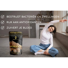 Burdock Root | 80 Capsules | Kliswortel | Mush And More
