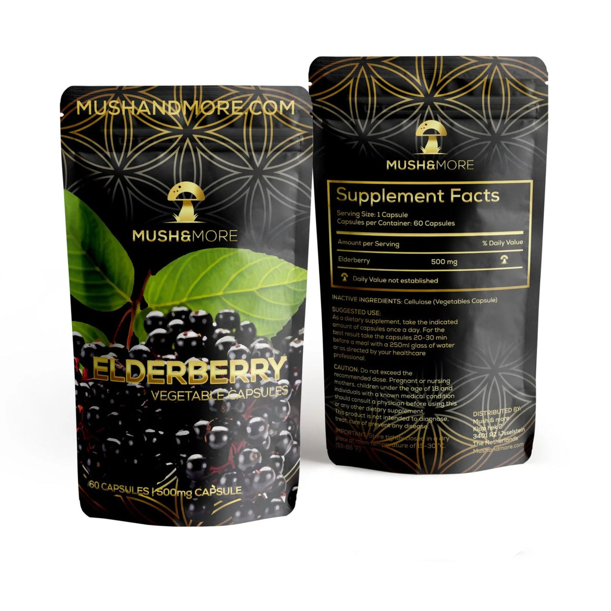 Elderberry |  Vlierbes | Supplement | Mush & More